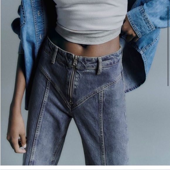 NWT The Seamed Straight Jeans New SIZE EUR 44 (USA) 12 - Picture 11 of 15